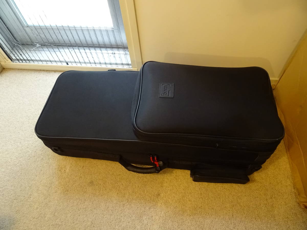 BAM バム　トレッキングケース　テナーサックス用　黒　中古 BAM テナーサックス用 トレッキングケース ブラック [中古] 状態