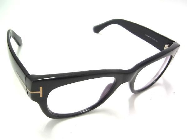 1円 ■美品■ TOM FORD トムフォード TF5040 B5 メガネ 眼鏡 レディース メンズ ブラック系 AQ2241