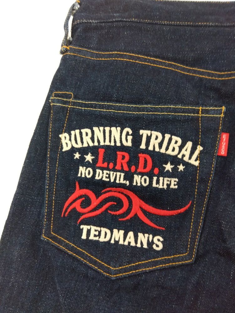 色残り有り】TED COUMPANY/DEVIL 伍号S/W34×L34/赤耳/ジーンズ/テッドマン/