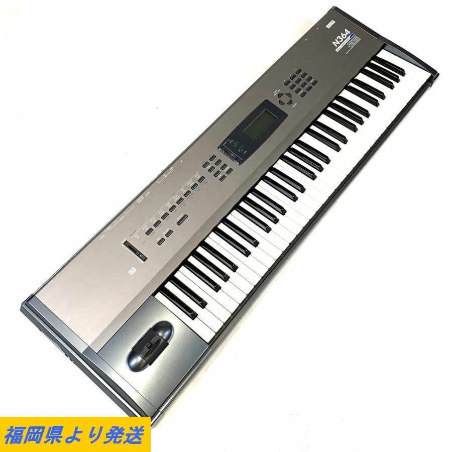 KORG N364 シンセサイザー 61鍵盤 コルグ 出力OK ※動作/状態説明あり 