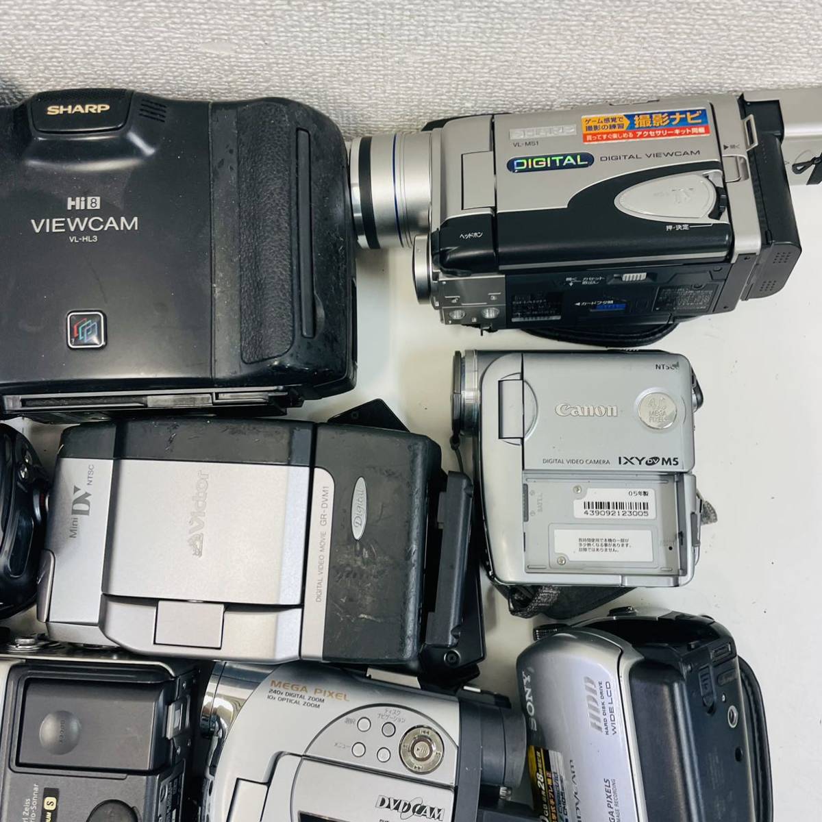 ジャンク ビデオカメラ 大量まとめ 20個以上 ハンディカム SONY