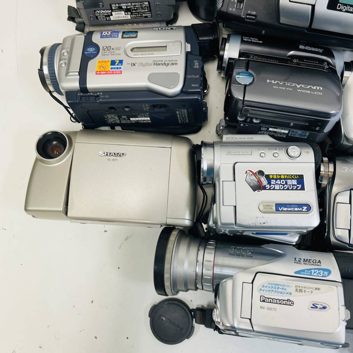 ジャンク ビデオカメラ 大量まとめ 20個以上 ハンディカム SONY