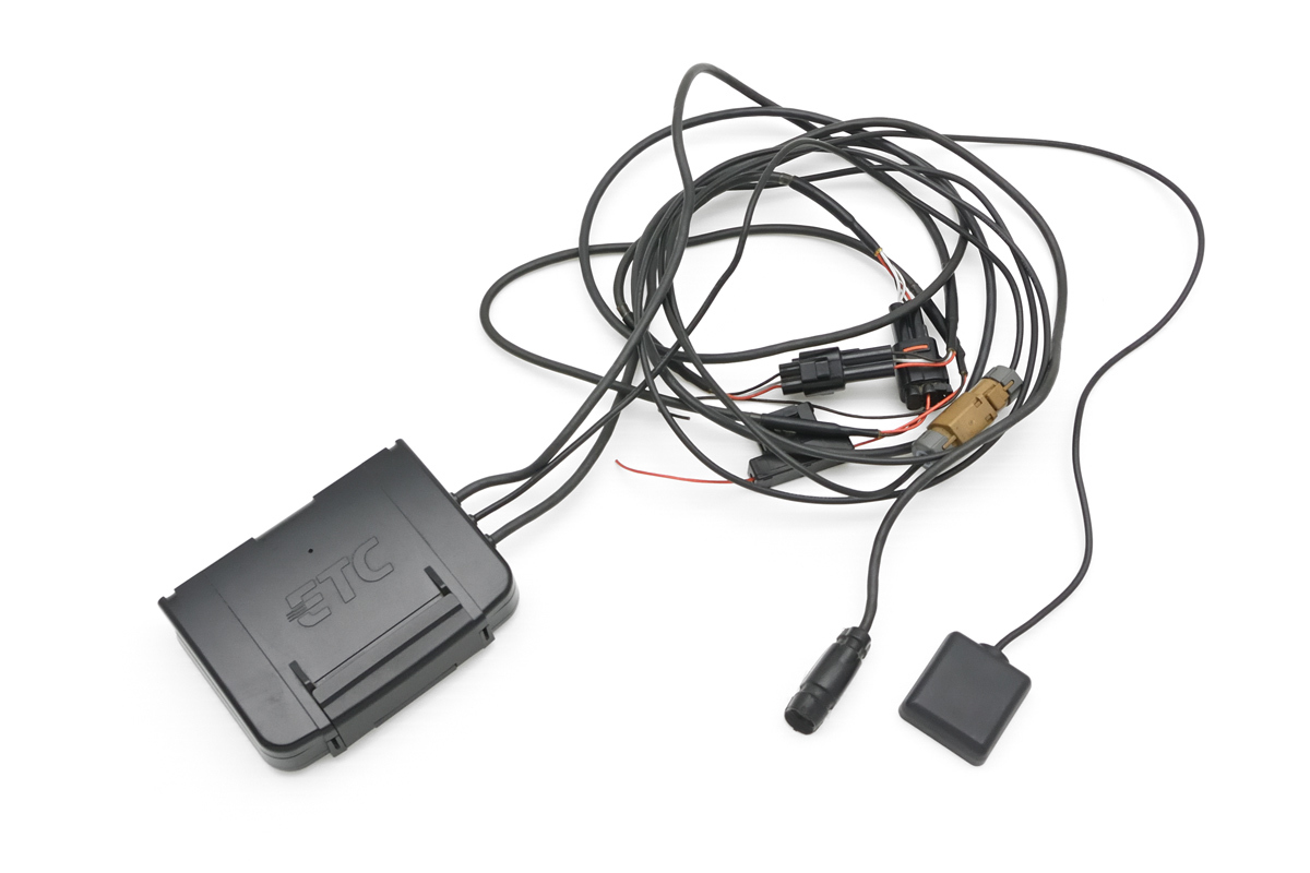 バイク用 一体型 ETC 車載器 ミツバサンコーワ MSC-BE21 ステー付き