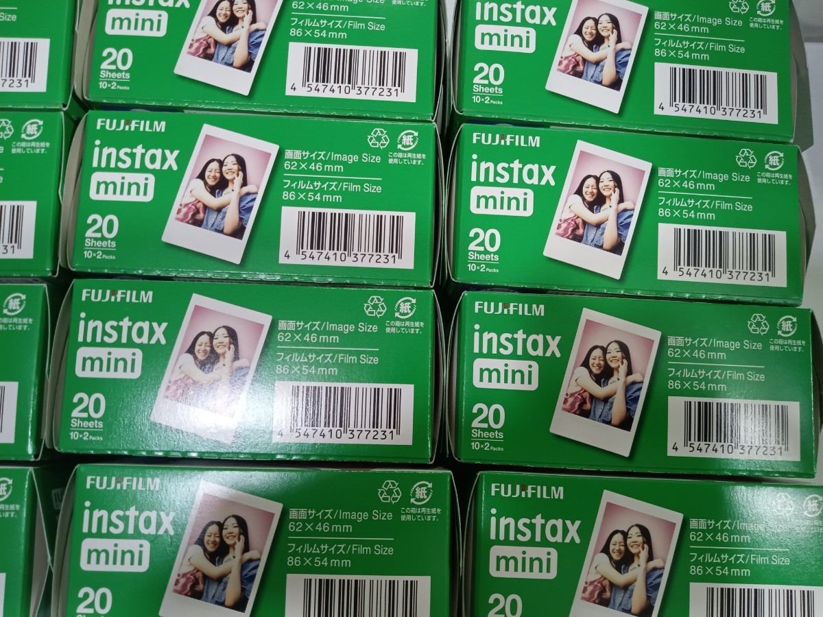 新品未開封】インスタントフィルム INSTAX MINI 20枚[ 6セット