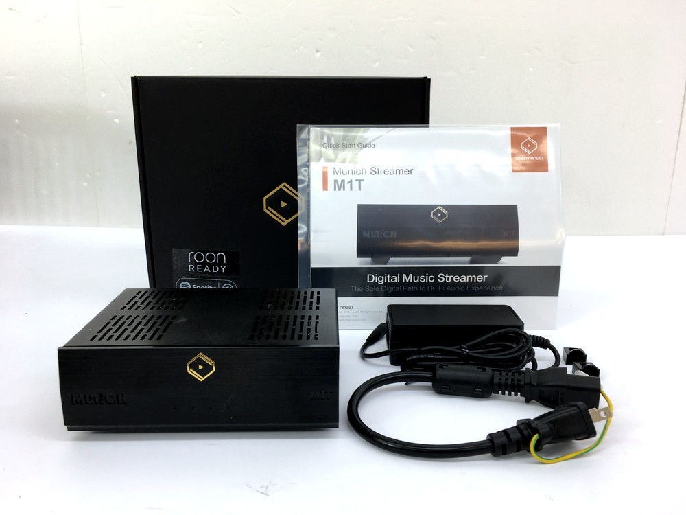 【同梱不可】【80】中古品 Silent Angel M1T-4GB-JP ネットワークトランスポート ミュージックストリーマー ネットワークプレーヤー