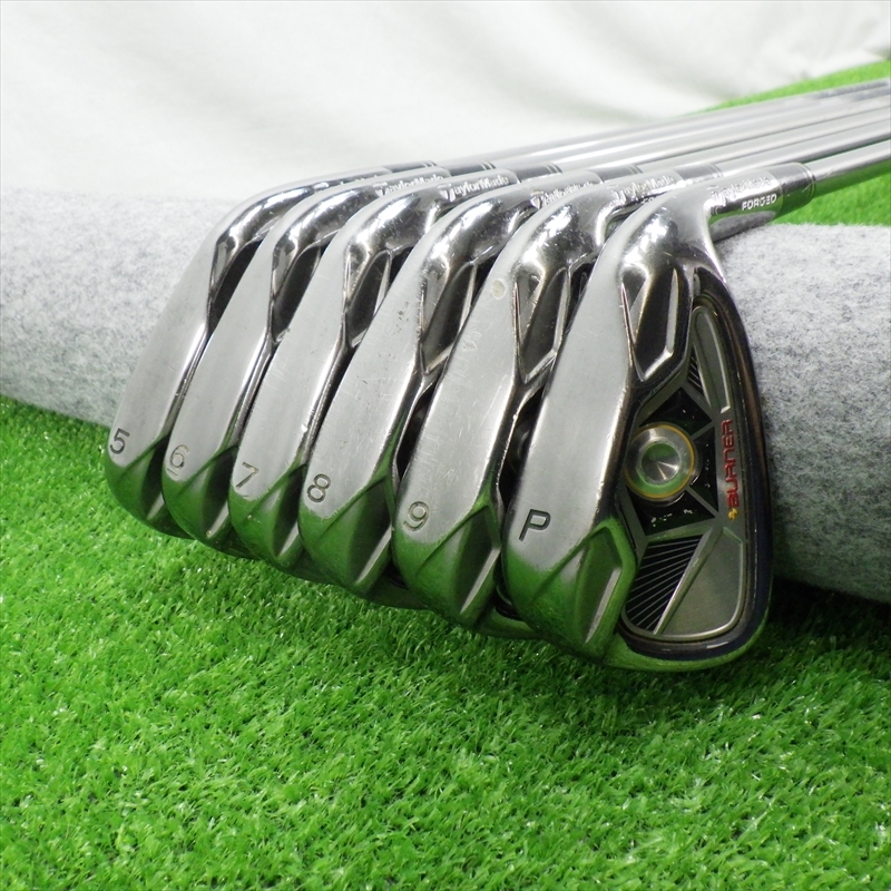 （A203）TaylorMade　FORGED　BURNER　アイアン6本セット　テイラーメイド　バーナー　