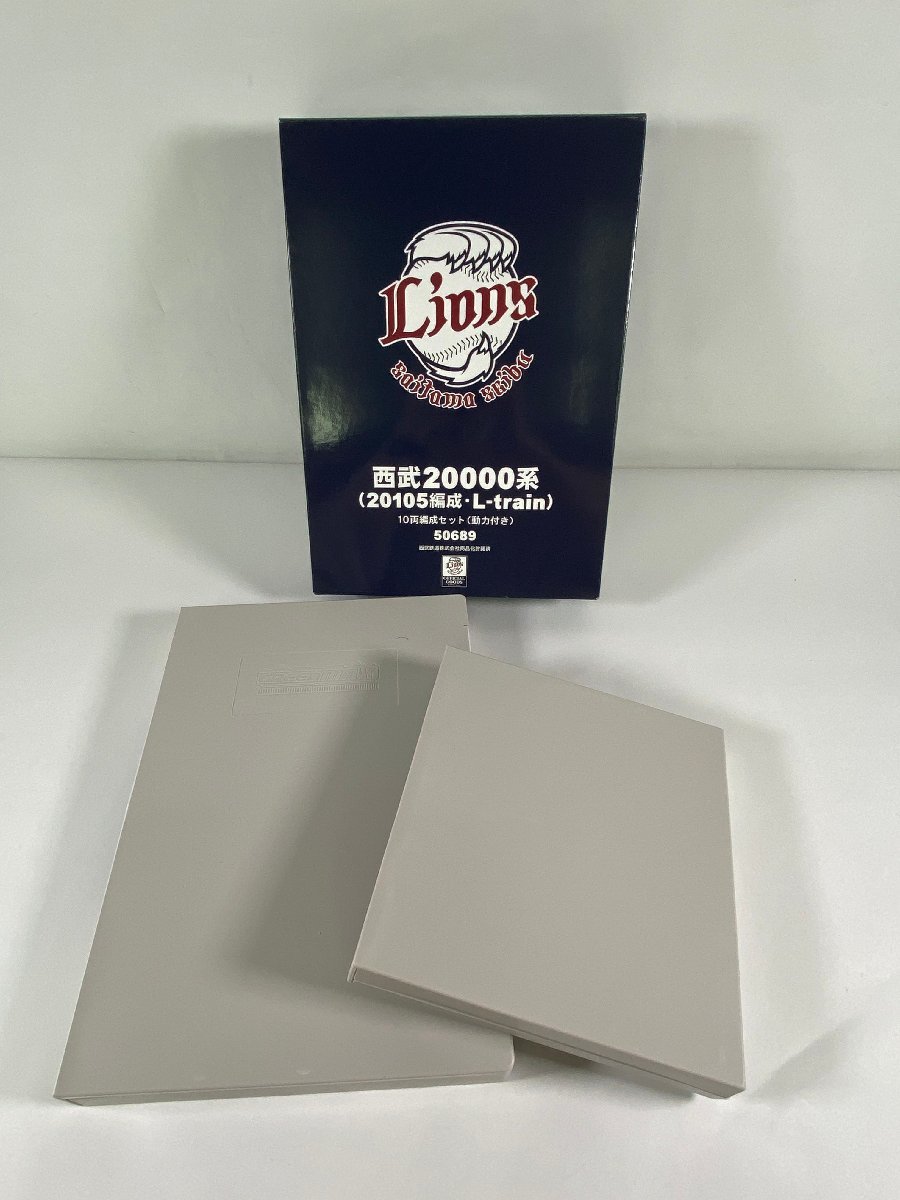 3-43＊Nゲージ グリーンマックス 50689 西武20000系 20105編成・L-train 10両編成セット GREENMAX 鉄道模型(ajc)