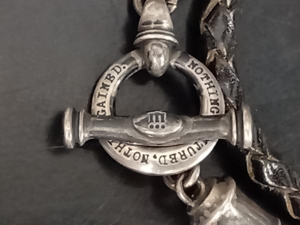 Dr.MONROE ドクターモンロー SV シルバー 腕周り18㎝ ブランドアクセサリー ブレスレット