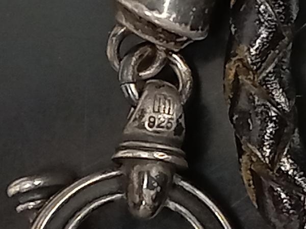 Dr.MONROE ドクターモンロー SV シルバー 腕周り18㎝ ブランドアクセサリー ブレスレット