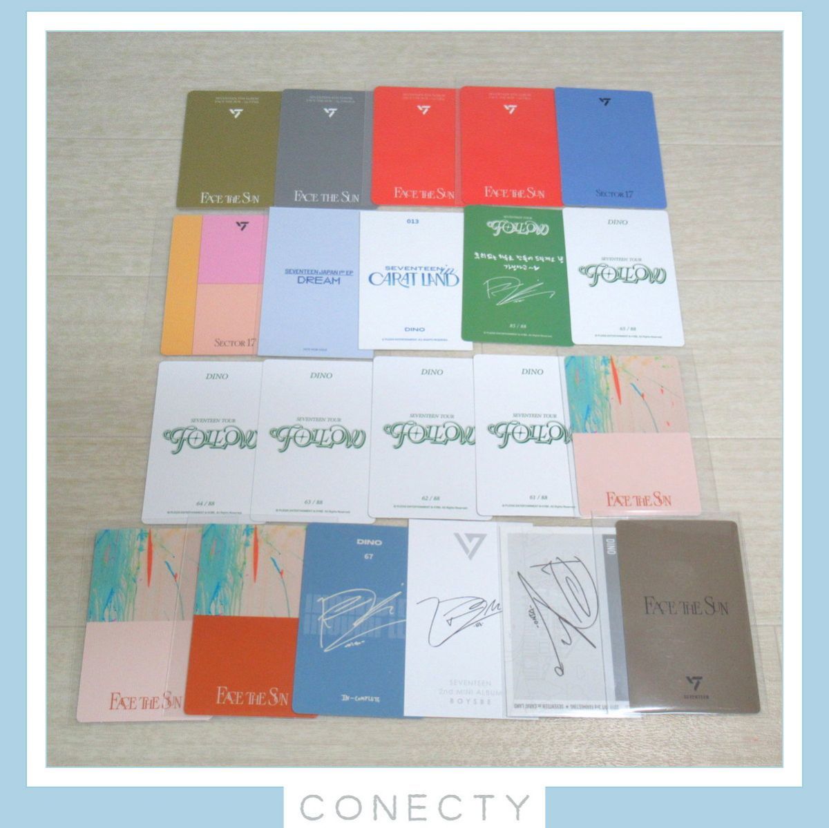 SEVENTEEN トレカ 60枚セット/ドギョム/バーノン/ジョシュア/DINO