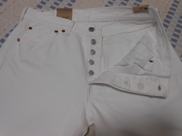 新品！リーバイス 501 ホワイト W32・L32 005010651 501XX 