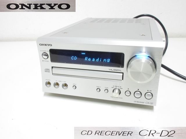 ONKYO CDレシーバー オーディオコンポ CR-D2 スピーカーセット ONKYO