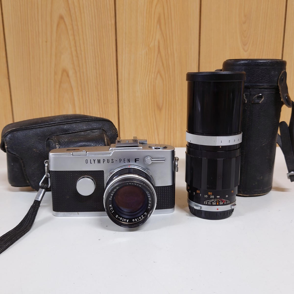 1円~動作未確認オリンパス OLYMPUS PEN F Auto-S 1:1.4 f=