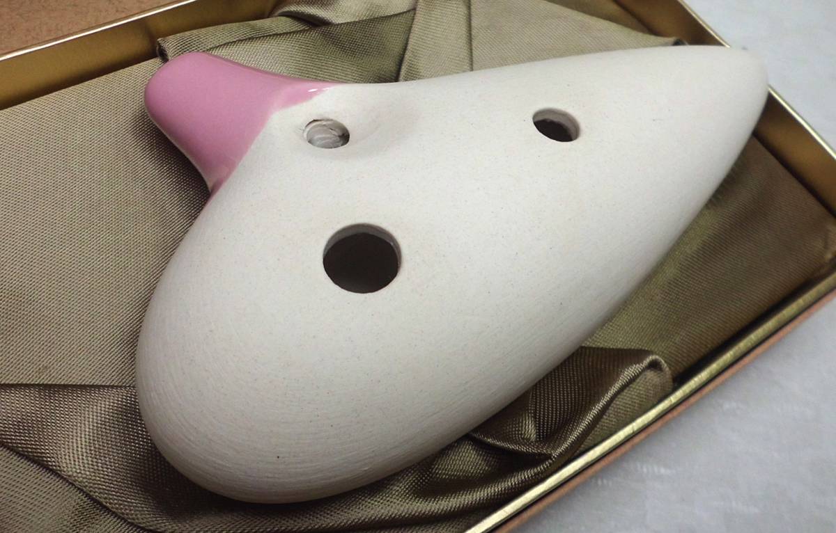 ☆即決! 希少! トトロの土笛 オカリナ ピンク NIBARIKI 山野楽器