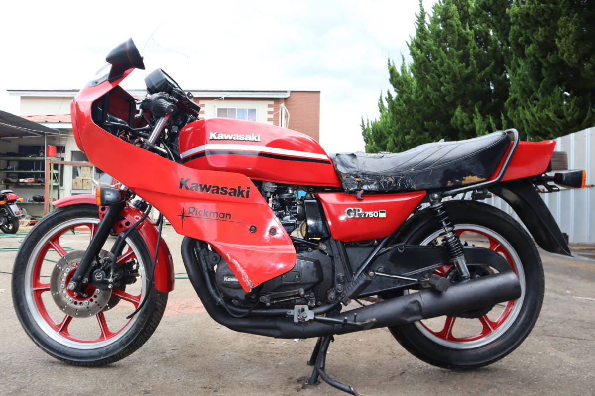カワサキ KAWASAKI GPZ750 Z750GP(KZ750R-0040-) 実動車 【動画有】旧