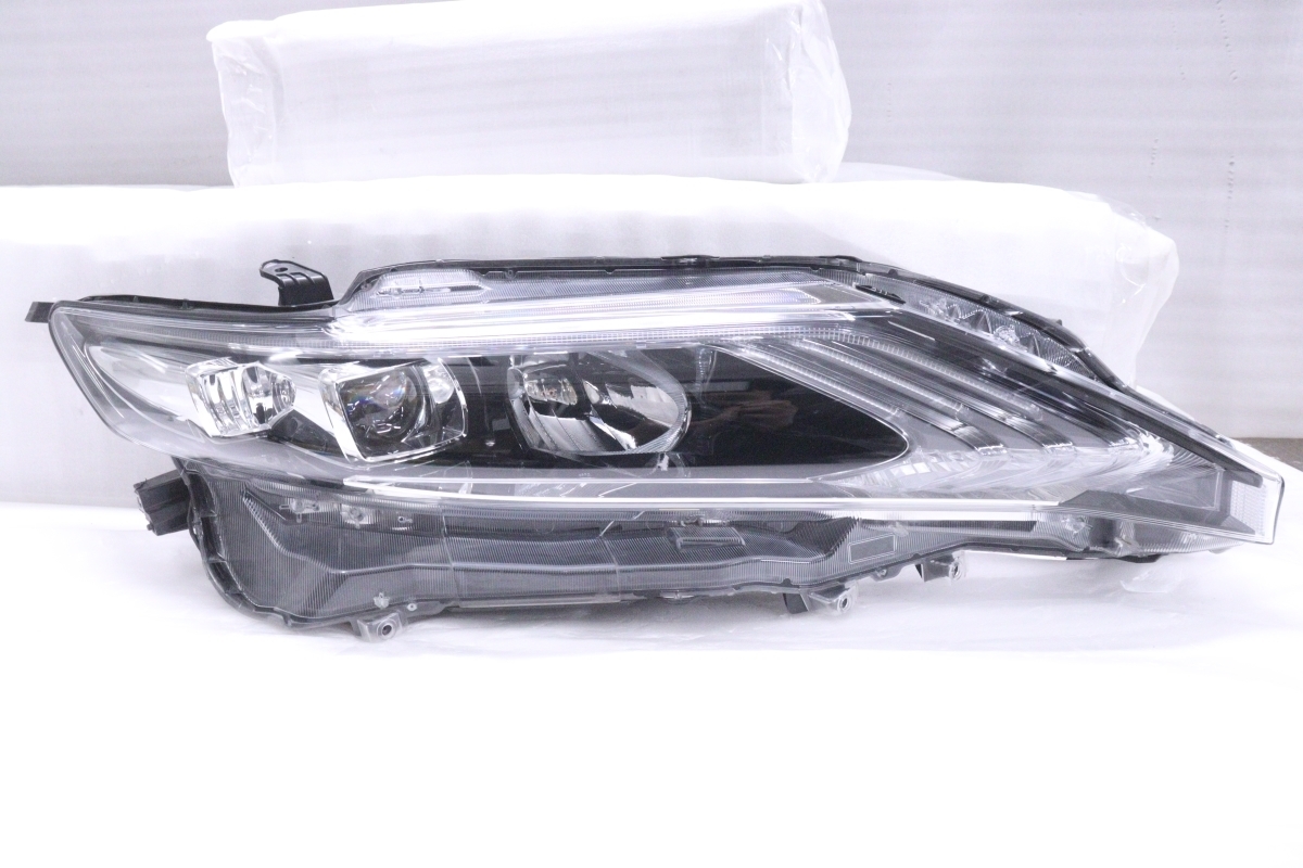 33-1155☆後期 LED☆ZSU60W ハリアー HV 右ヘッドライト KOITO 48-191