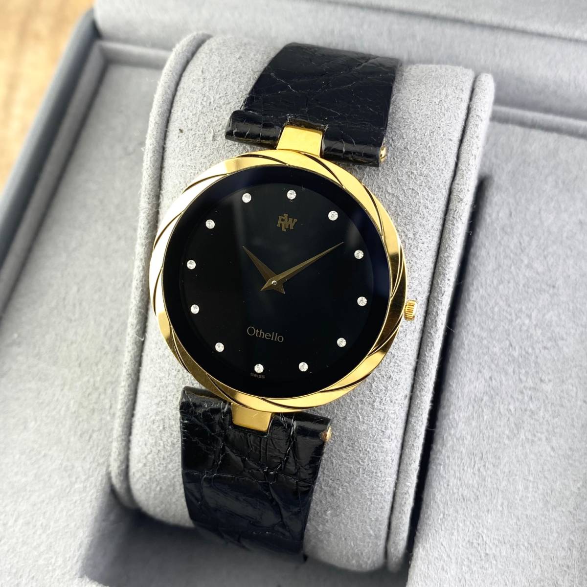 1円〜】RAYMOND WEIL レイモンドウィル 腕時計 メンズ 12Pストーン 