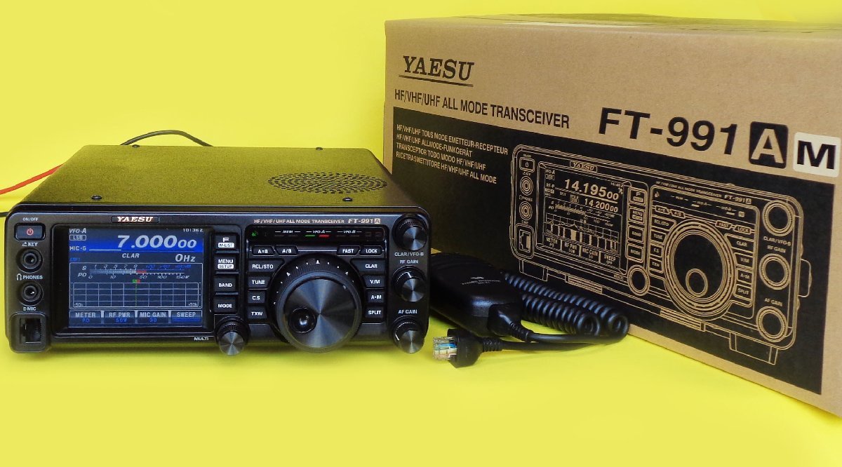 YAESU FT-991AM（50W） ヤエス FT-991Aシリーズ HF/50/144/430MHz帯
