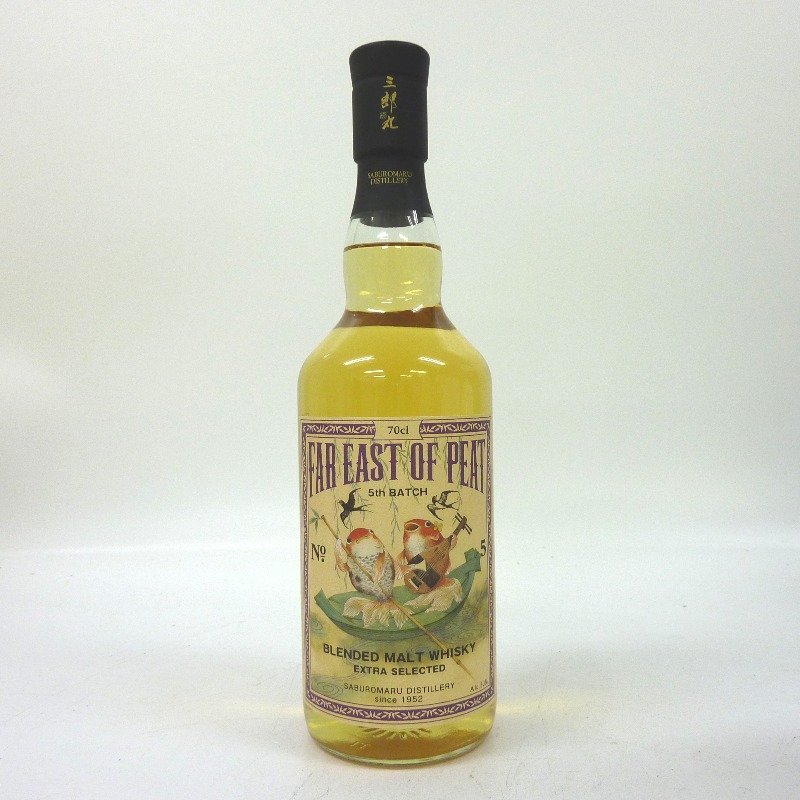 ウイスキー若鶴酒造株式会社 三郎丸蒸溜所 ファー イースト オブ ピート フィフスバッチ 700ml