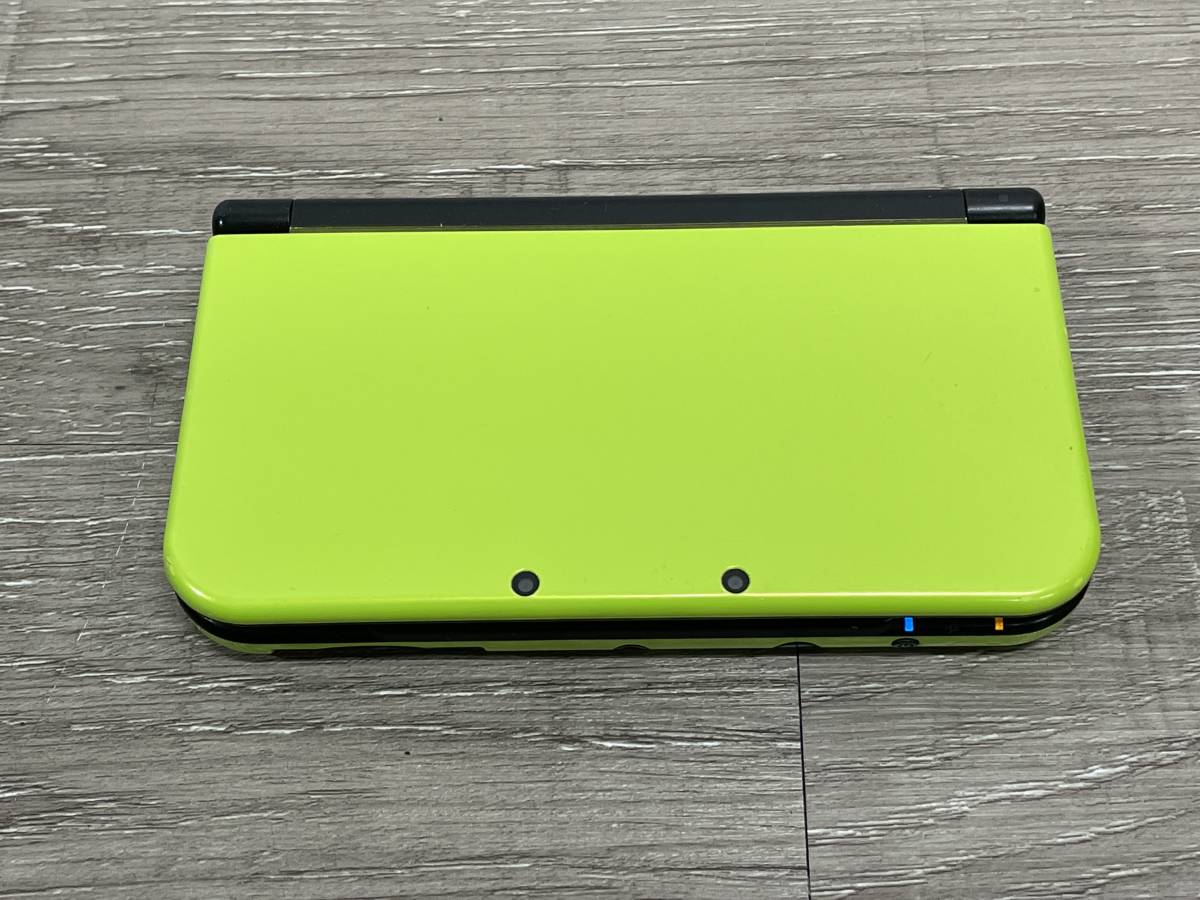 ☆ New3DSLL ☆ Newニンテンドー 3DS LL ライム ブラック 動作品 状態良好 本体 タッチペン ニンテンドー 3DS DS 任天堂 2021