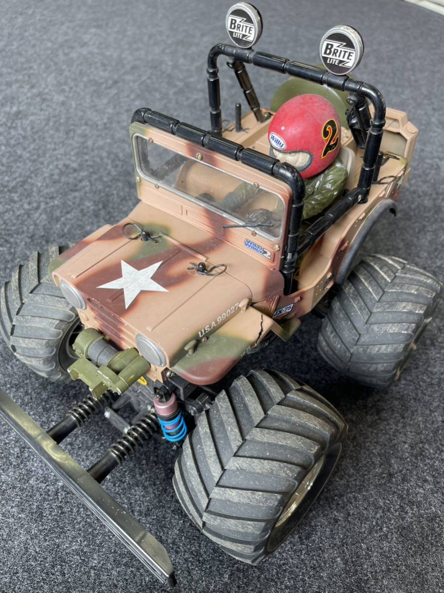 タミヤ ワイルドウィリー2 ワイルドウイリー2 WR-02シャシー 組み立て