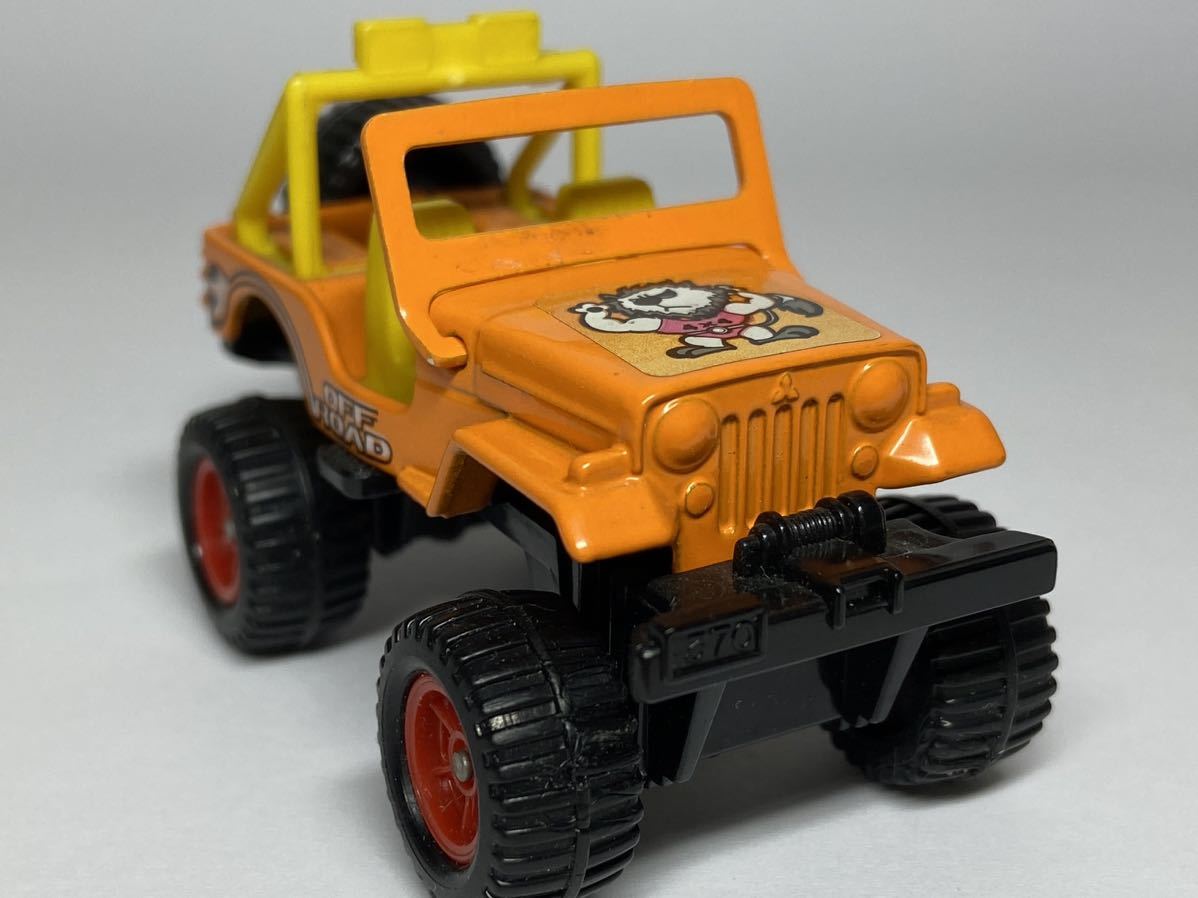 トミカ　ビッグタイヤシリーズ　三菱ジープ　H-J56 トミカ ビックタイヤシリーズ 三菱ジープ H-J58 日本製 レア 希少