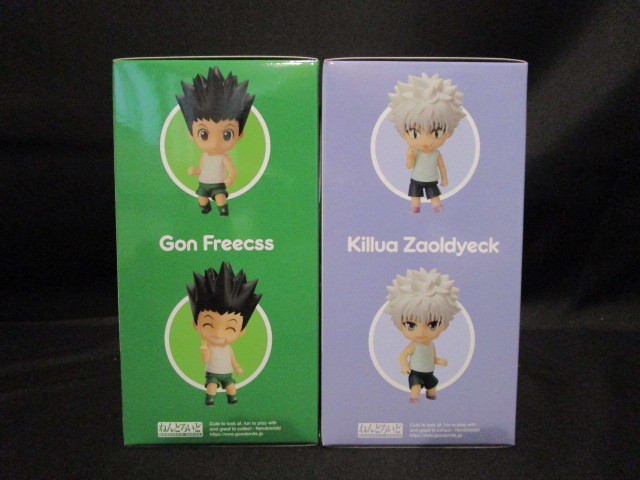 2個セット ねんどろいど キルア=ゾルディック ゴン＝フリークス 国内正規品