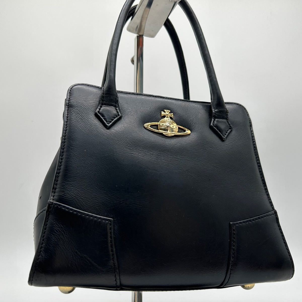 1円 美品 ヴィヴィアンウエストウッド Vivienne Westwood ハンドバッグ