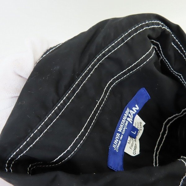 ☆JUNYA WATANABE MAN COMME des GARCONS/ジュンヤワタナベマンコムデギャルソン ステッチ 長袖シャツ WE-B030 L /LPL