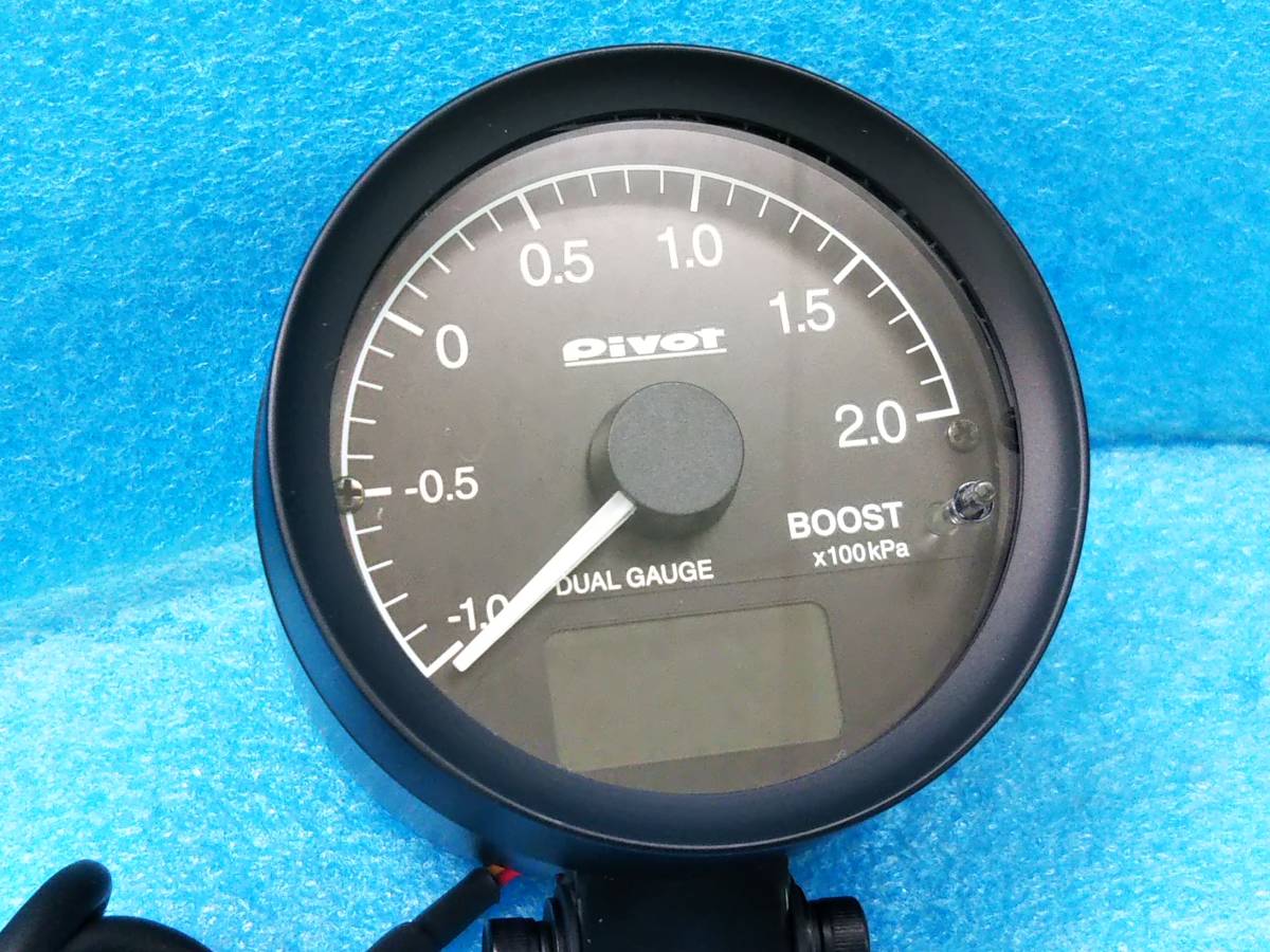 ☆pivot ピボット ブーストメーター DUAL GAUGE RS DRX-B OBD接続 