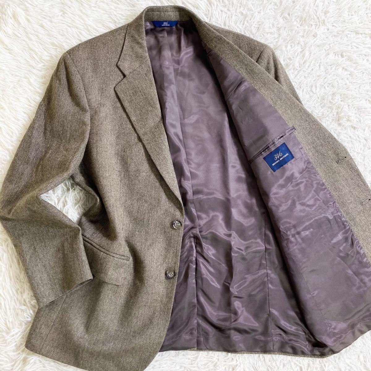 美品】Brooks Brothers テーラードジャケット ツイード ブルックス 