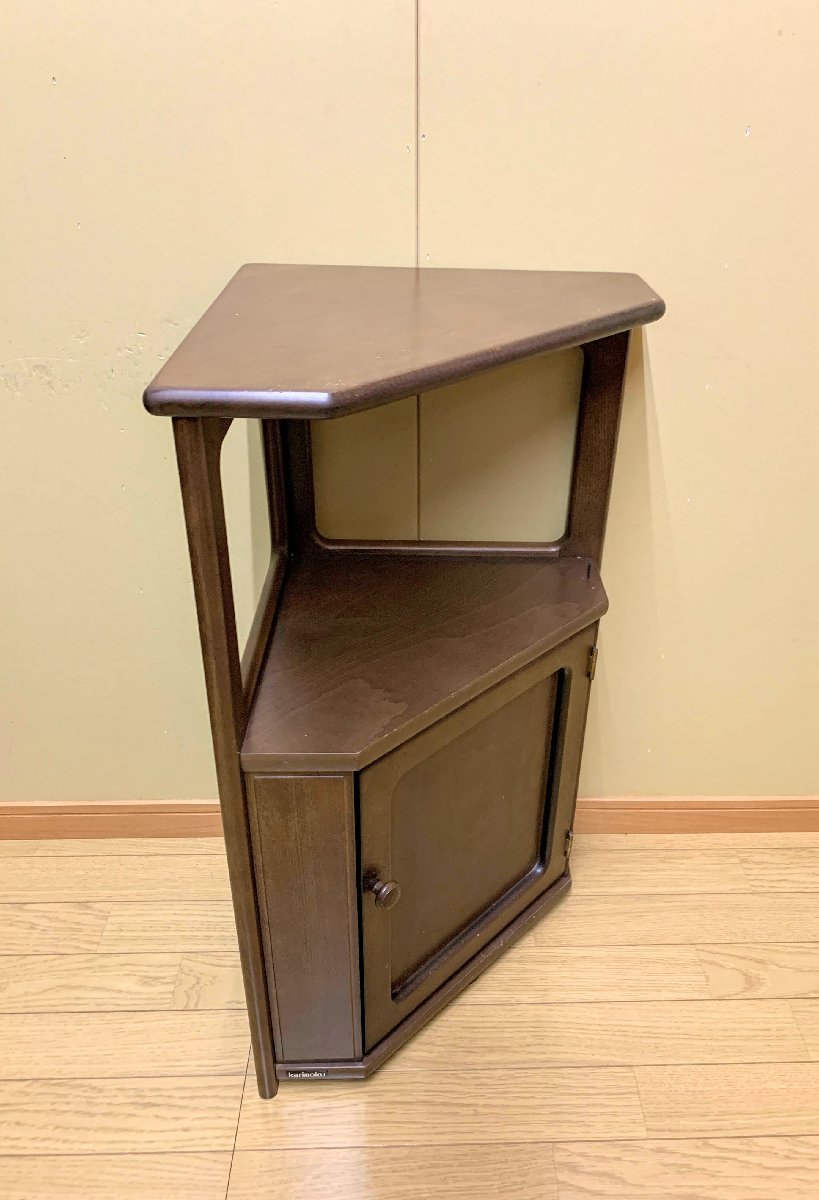 カリモク 花台 karimoku 電話台 Karimoku 台 収納棚 コーナーラック