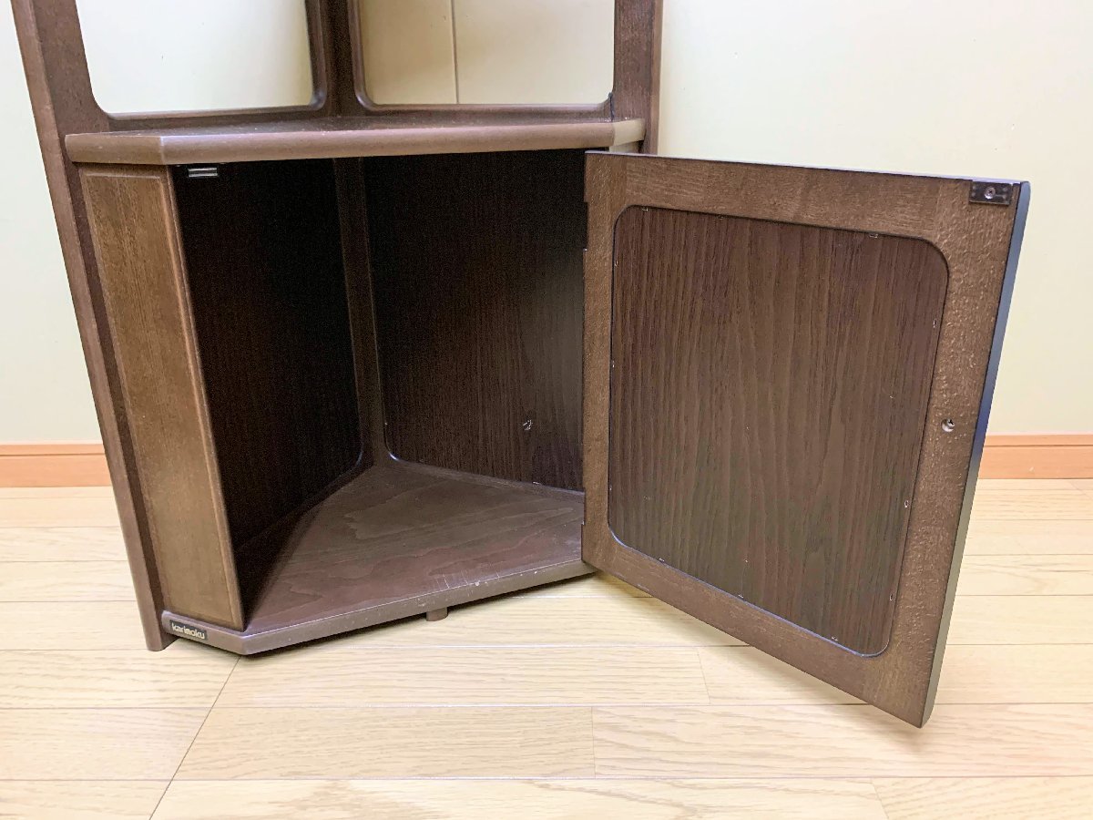 カリモク 花台 karimoku 電話台 Karimoku 台 収納棚 コーナーラック