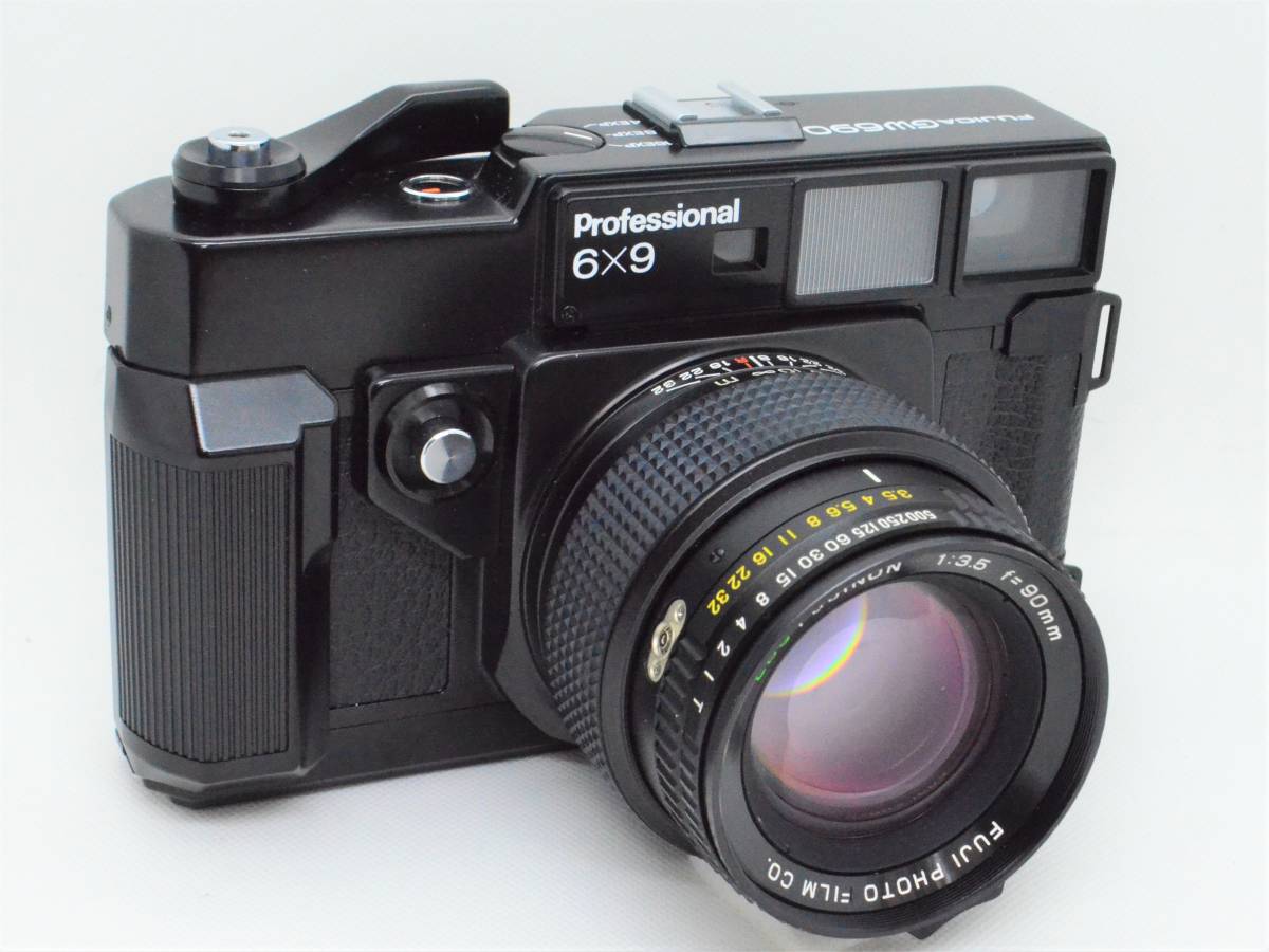 FUJICA フジカ GW690 Professional FUJINON 3.5 90mm レンズ シャッター確認 中判カメラ カウント046