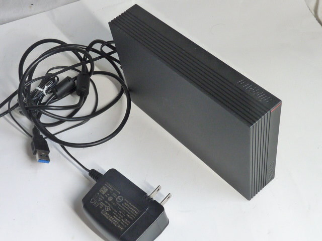 バッファロー HD-AD4U3 [ブラック] 4TB USB3.1対応 ◇外付けHDD HD