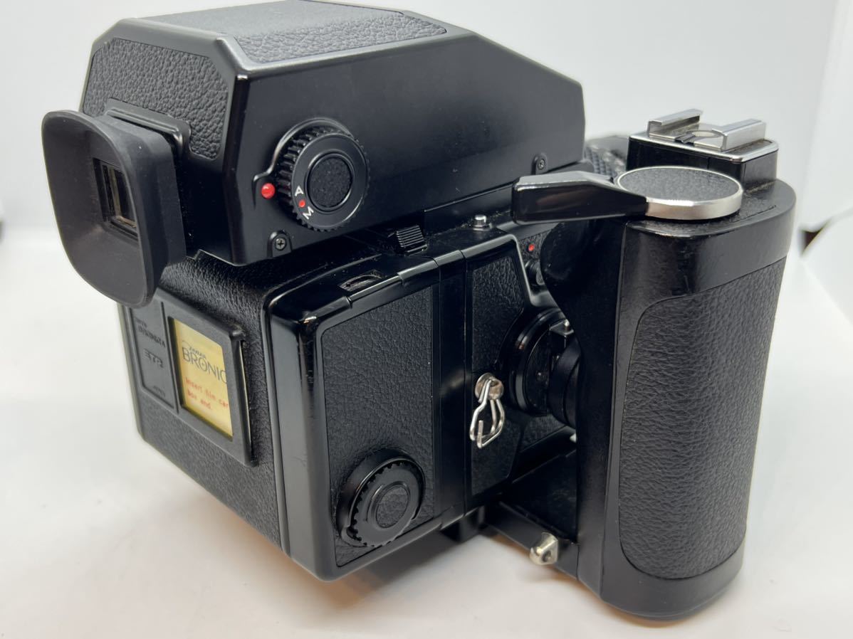 Zenza Bronica ETRS AE-II 75mm 説明書付 動作品 美品 ZENZA BRONICA ETRS AE-II 中判フィルムカメラ / ZENZANON MC 1:4 F=