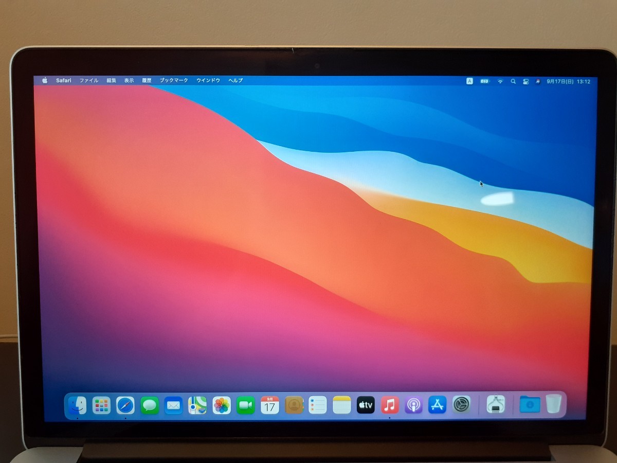 MacBook Pro 2013/15インチ/Retina/RAM16GB/SSD500GB/Core i7 [初期 