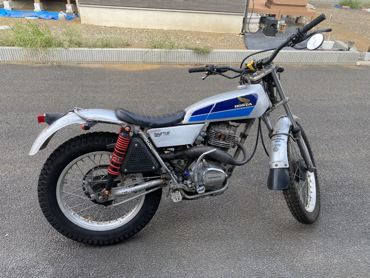 HONDA TL125S イーハトーブ 旧車 ビンテージ トライアル