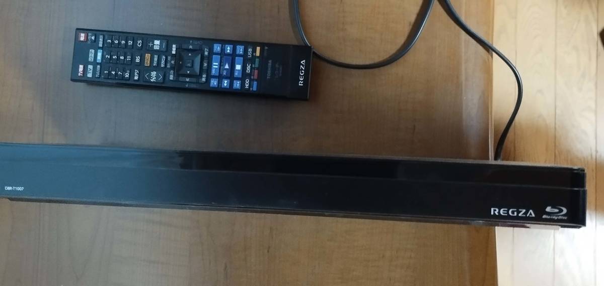 TOUSHIBA REGZA DBR-T1007 3番組同時録画 1TB Seeqvault対応