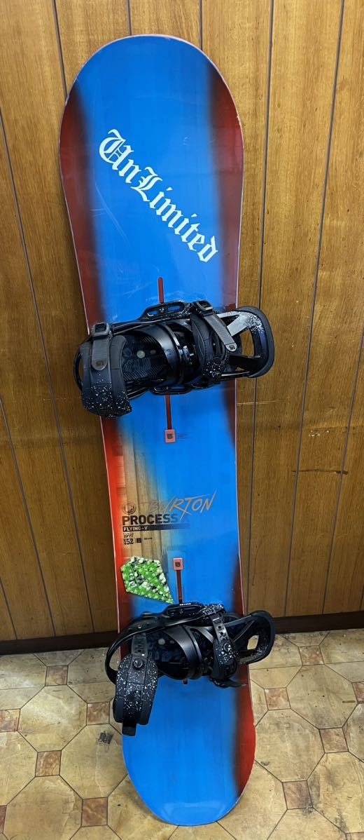 BURTON PROCESS X FLYING-V 152cm V Burton Flying Corbetts バートン