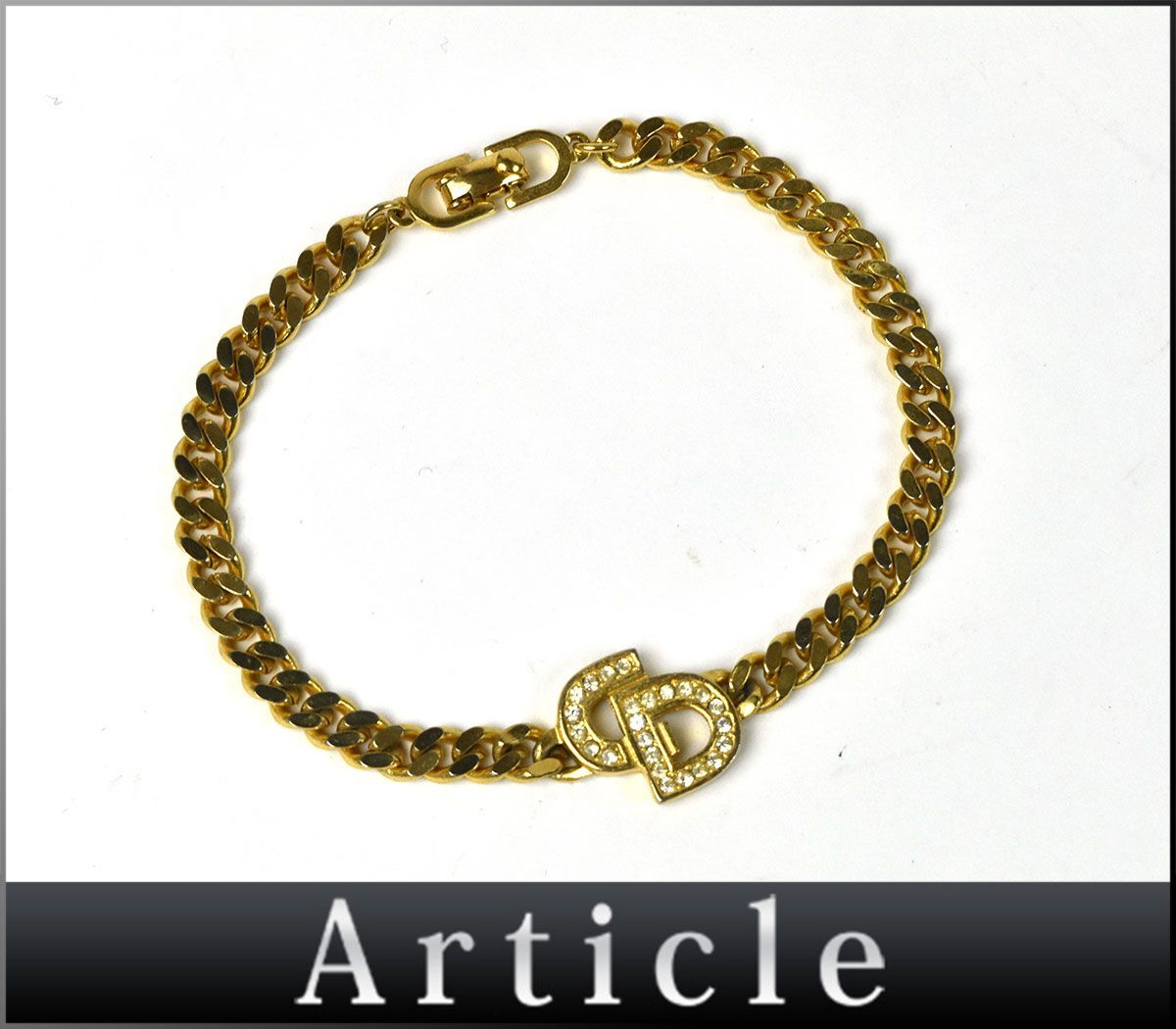 155801♪ Christian Dior クリスチャン ディオール CDロゴ 