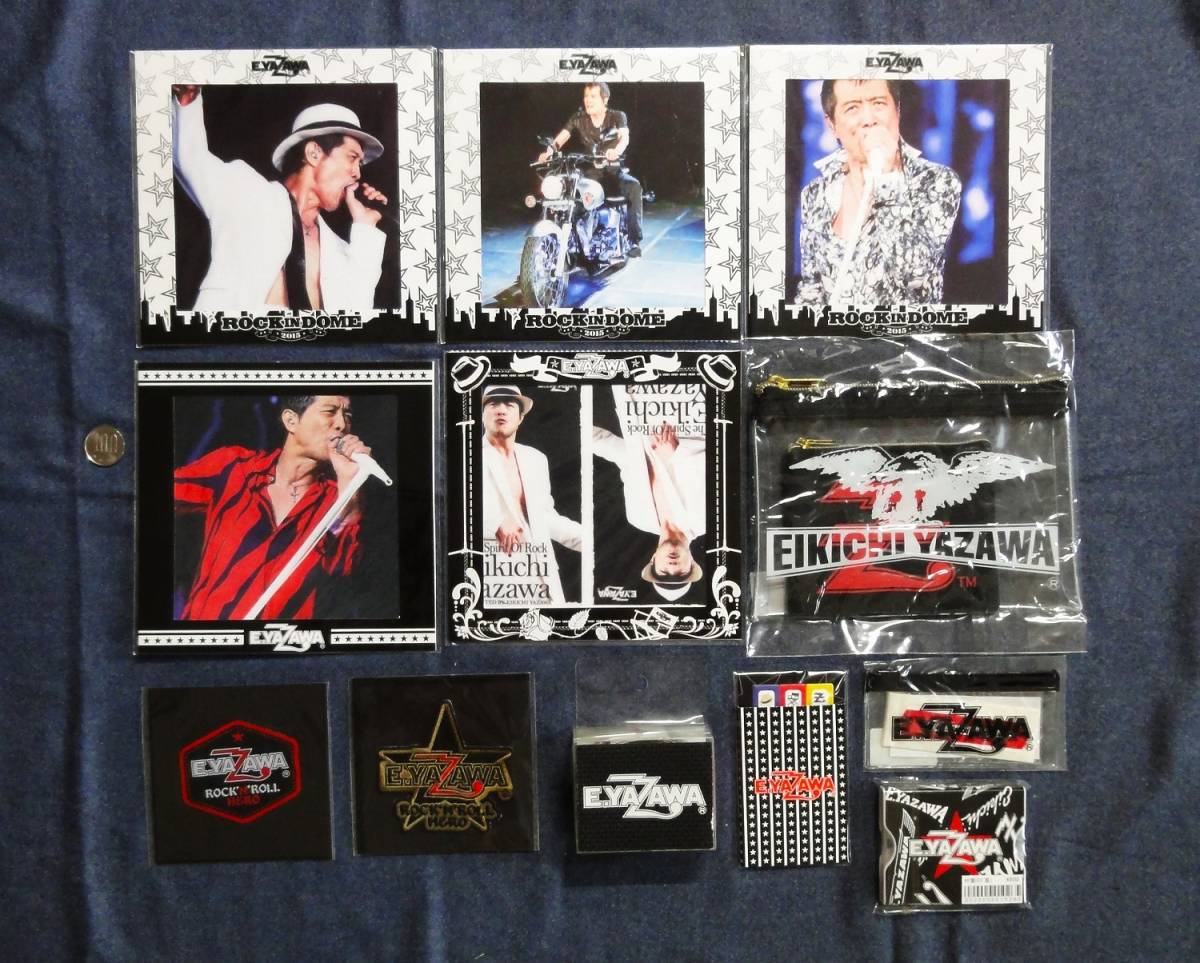☆矢沢永吉 グッズ 新品半額 ⑥☆ 12種類セット 未使用 正規品 希少 