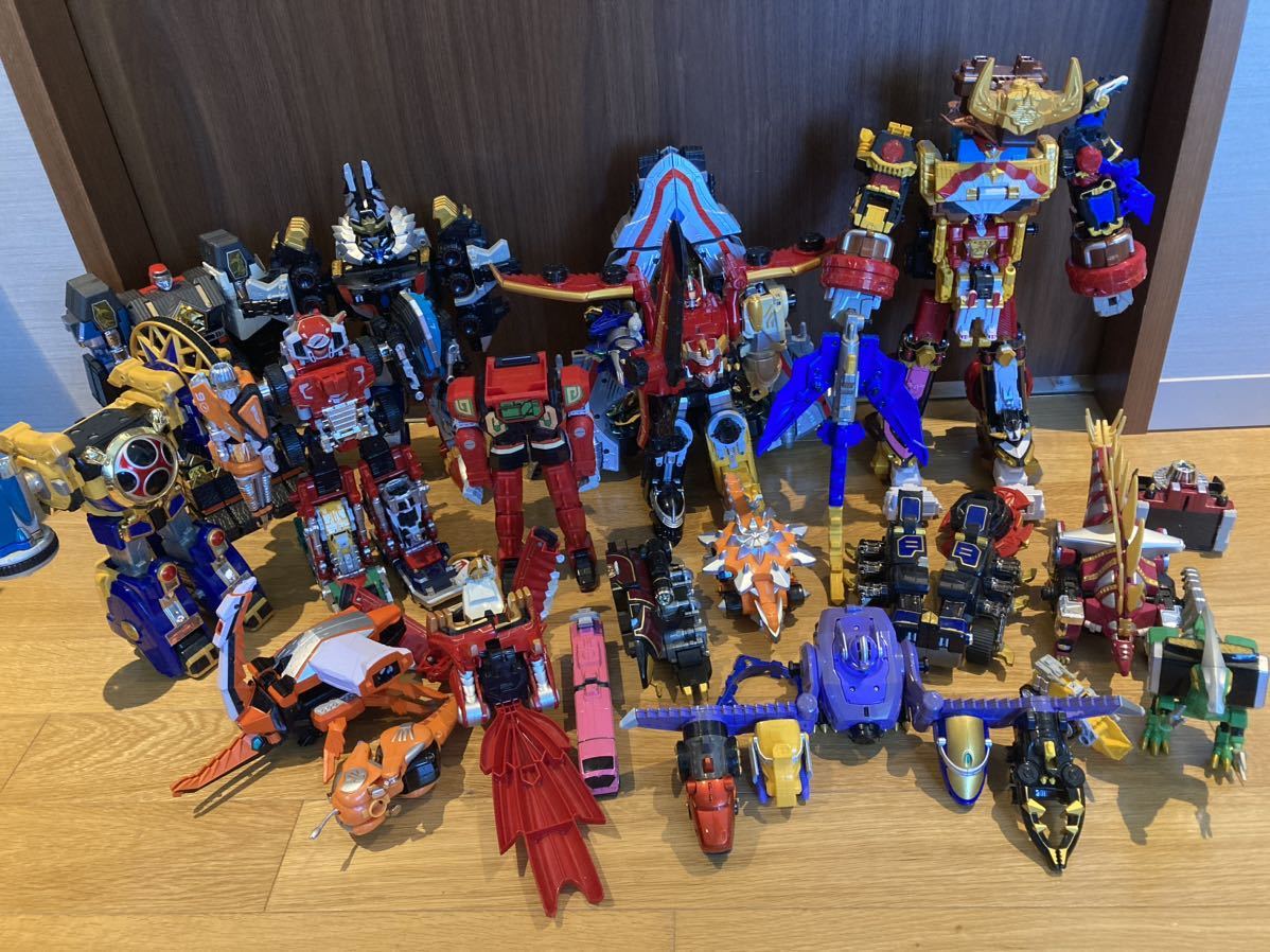 ジャンク】DX ロボ まとめ売り スーパー戦隊 特撮 ダイレンジャー  