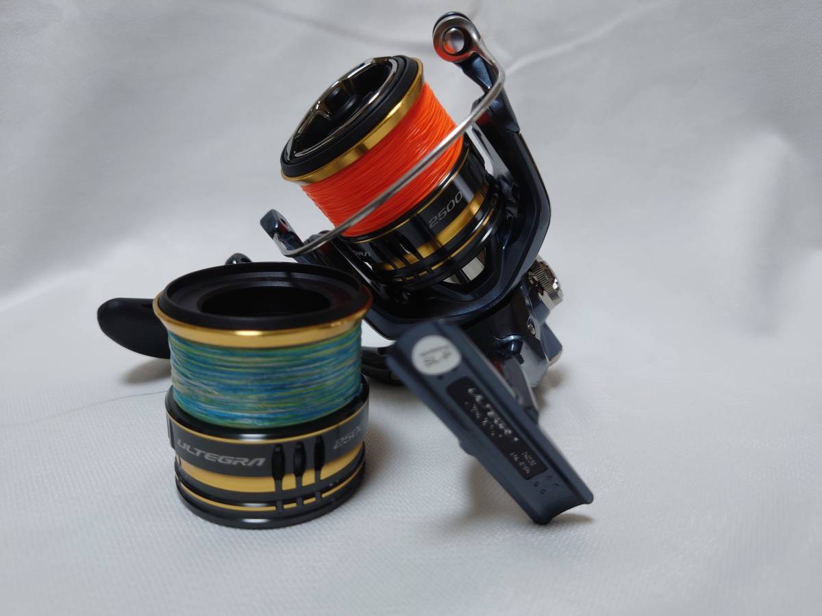 シマノ 21アルテグラ2500 カスタム多数 予備スプール・ライン付 シマノ