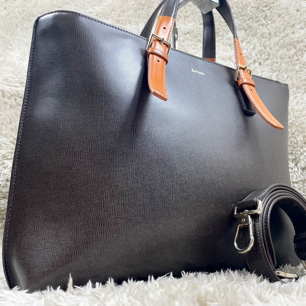 1円〜 極美品 PaulSmith ポールスミス メンズ トートバッグ ビジネス