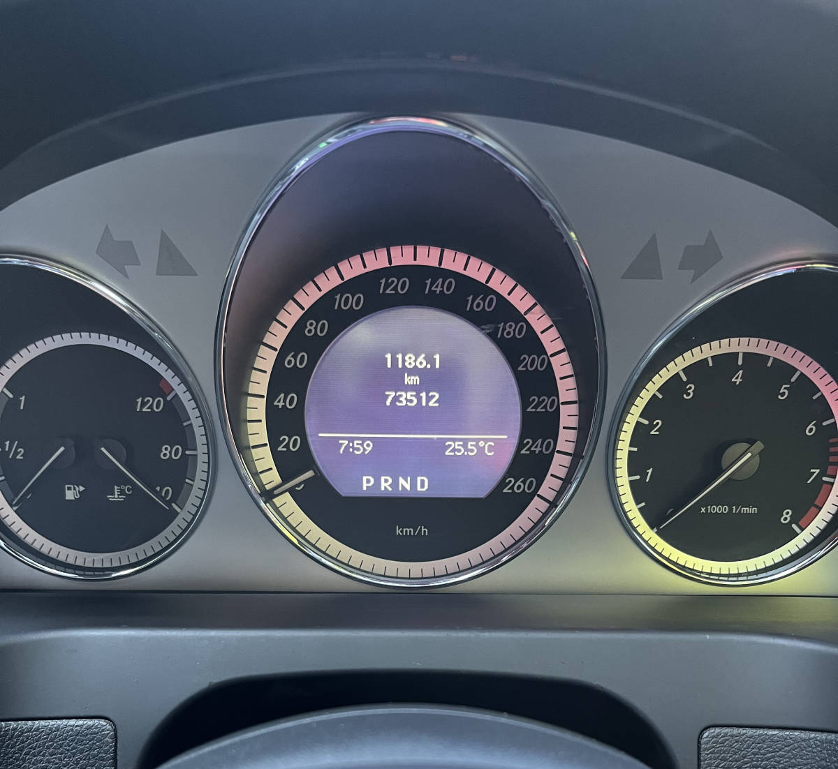 【 車検Ｒ７年3月 】メルセデスベンツ　Cクラス　C200コンプレッサー　平成20年11月登録　走行74500キロ_6