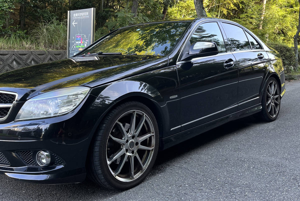 【 車検Ｒ７年3月 】メルセデスベンツ　Cクラス　C200コンプレッサー　平成20年11月登録　走行74500キロ_8
