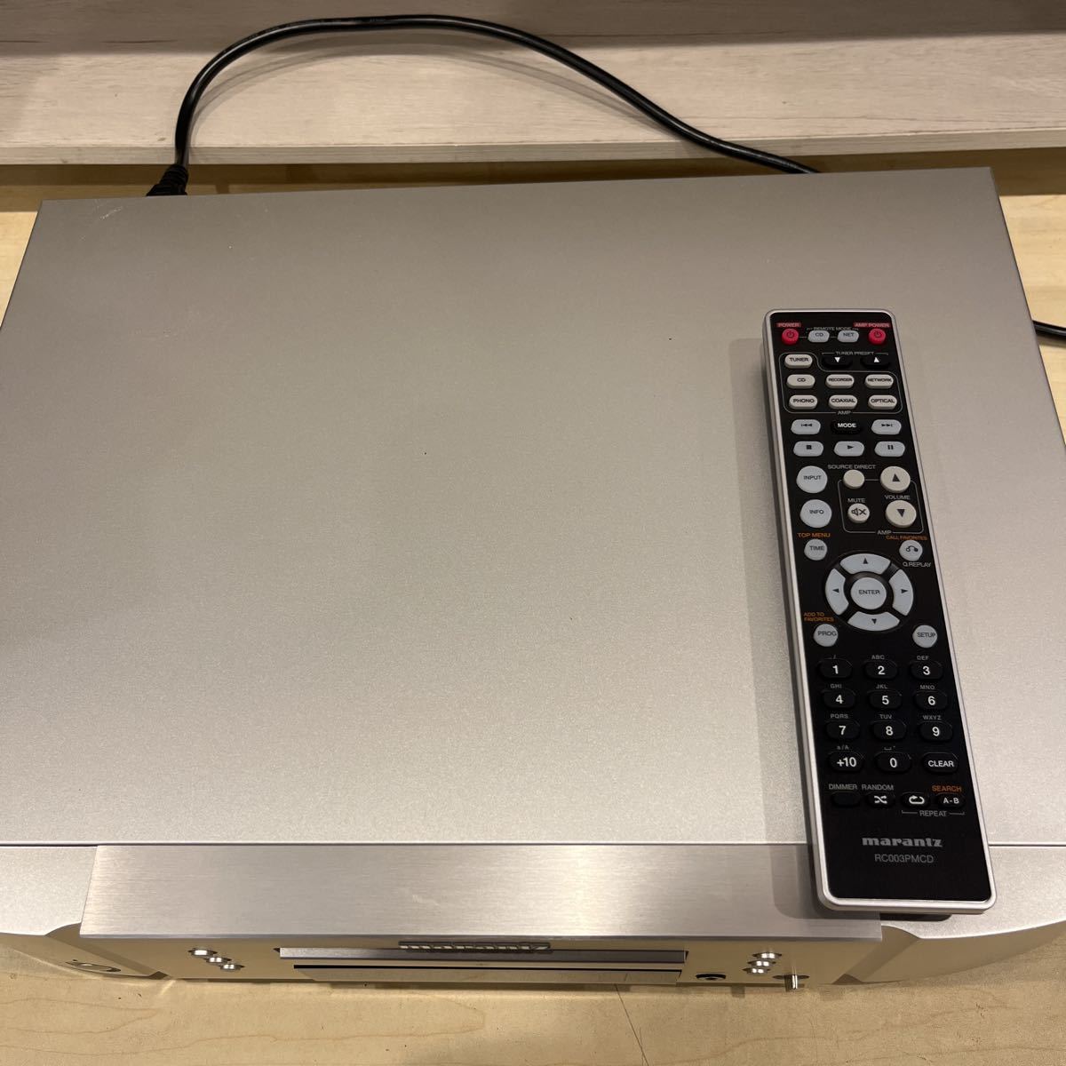 オーディオ機器 Marantz マランツ CDプレーヤー CD5005 完動品 リモコン付