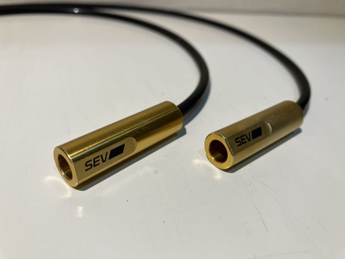 SEV セブ ルーパー type M 磁気ネックレス 2本 中古品 希少ゴールド