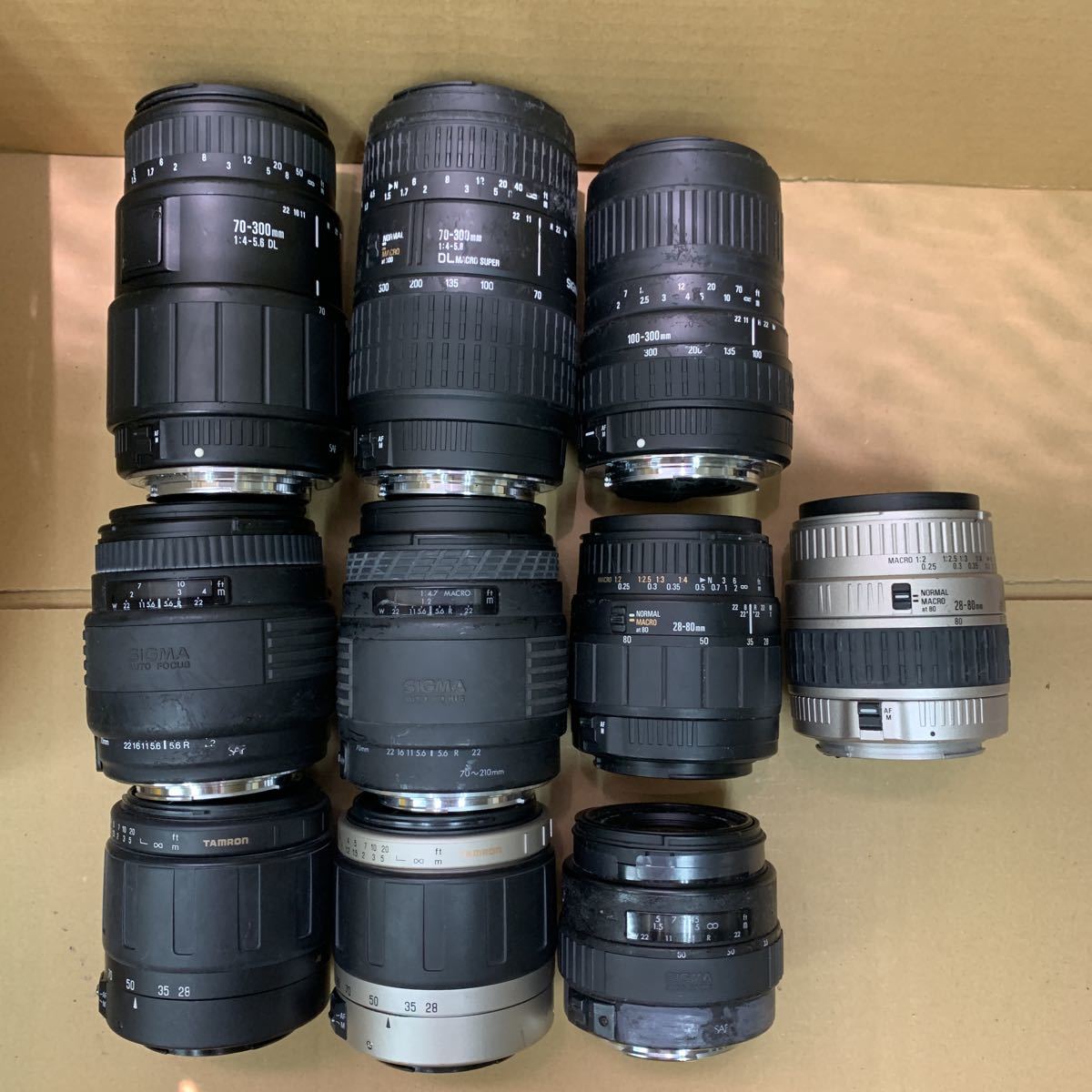 まとめ SIGMA TAMRON カメラレンズ シグマ タムロン キヤノン用 セット 未確認 LENS 1054